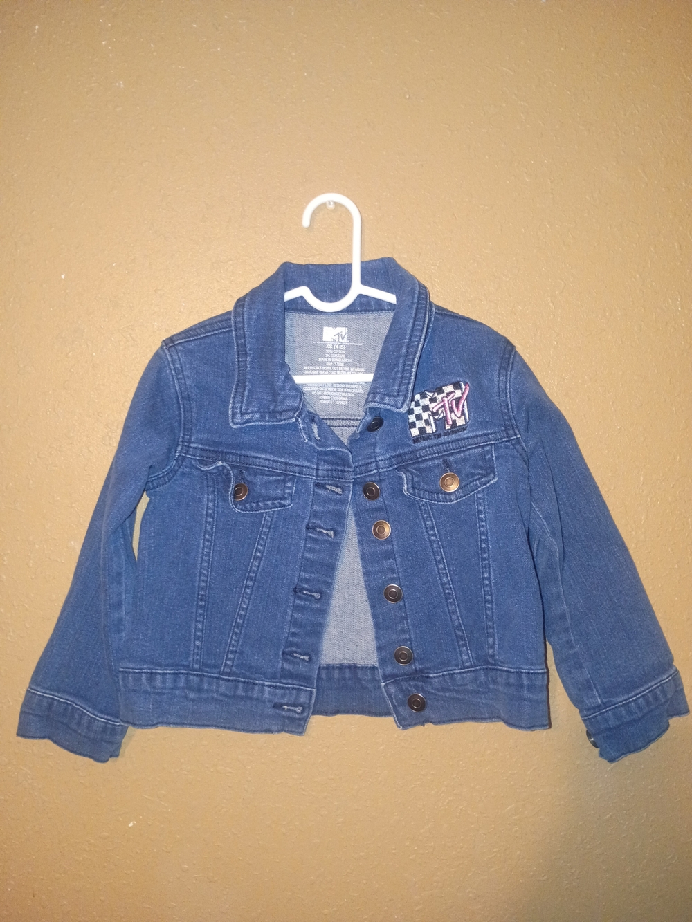 MTV Girls' Blue Denim Jacket - Kids